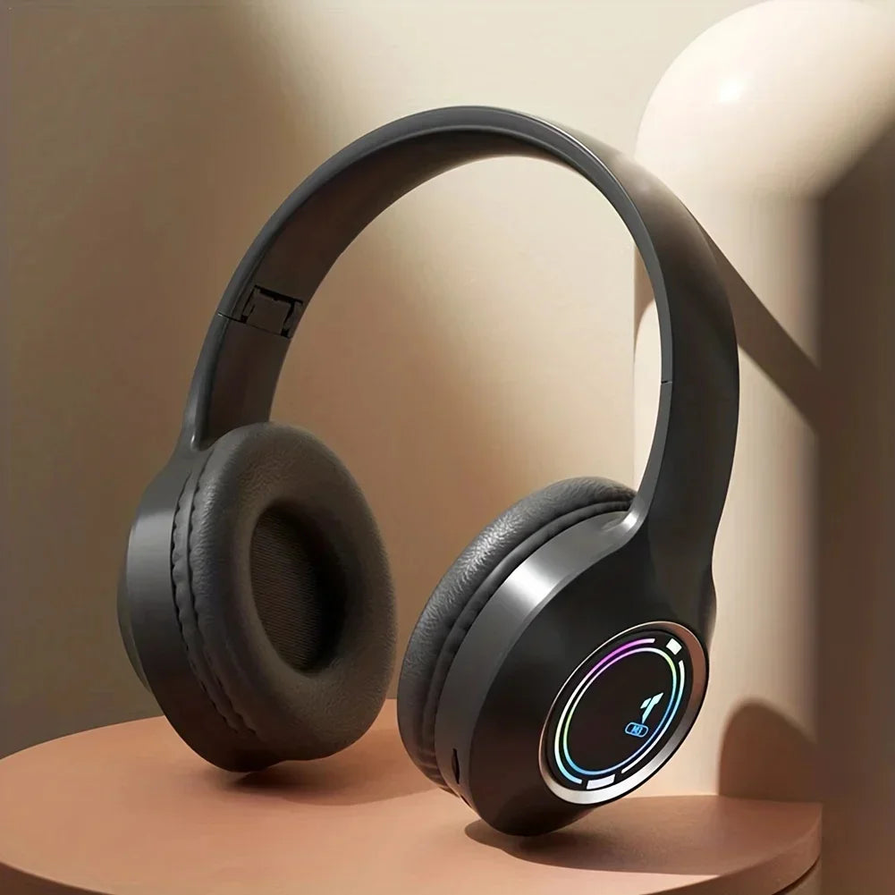 Wireless Headsets Over-Ear Stereo Earphones Longer Playtime